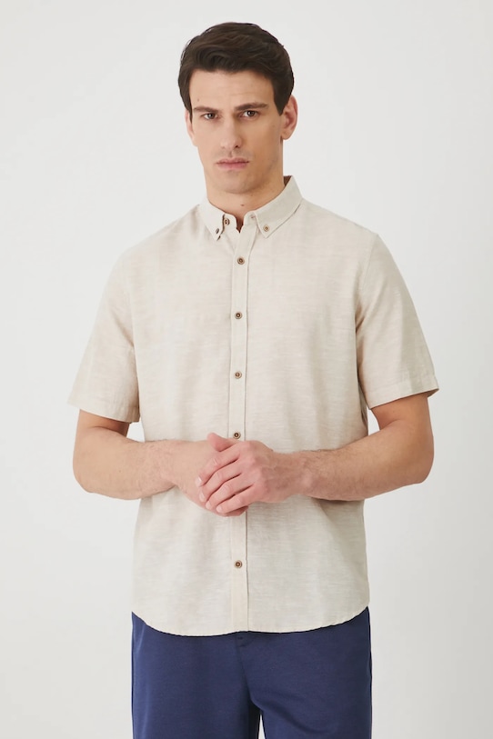 Льняная рубашка Medicine, бежевый
Льняная рубашка Medicine, бежевый