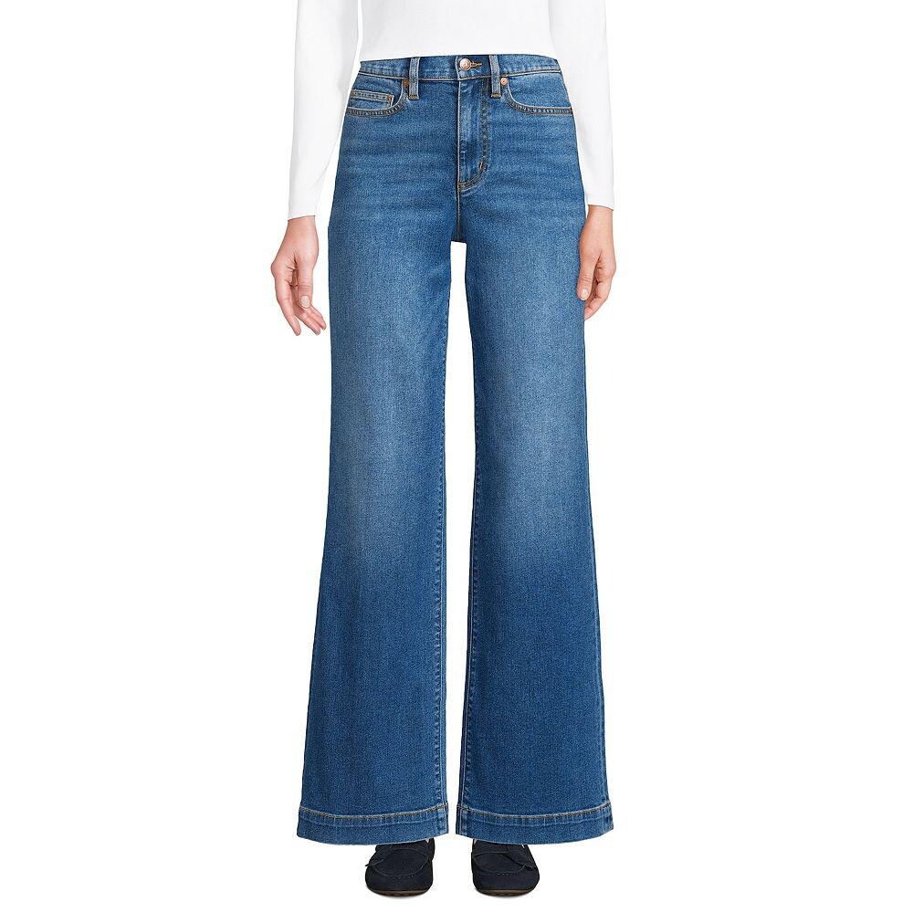 Женские джинсы Lands End Tall с высокой посадкой и широкими штанинами Lands' End, цвет Indigo Tide Blue
Женские джинсы Lands End Tall с высокой посадкой и широкими штанинами Lands' End, цвет Indigo Tide Blue