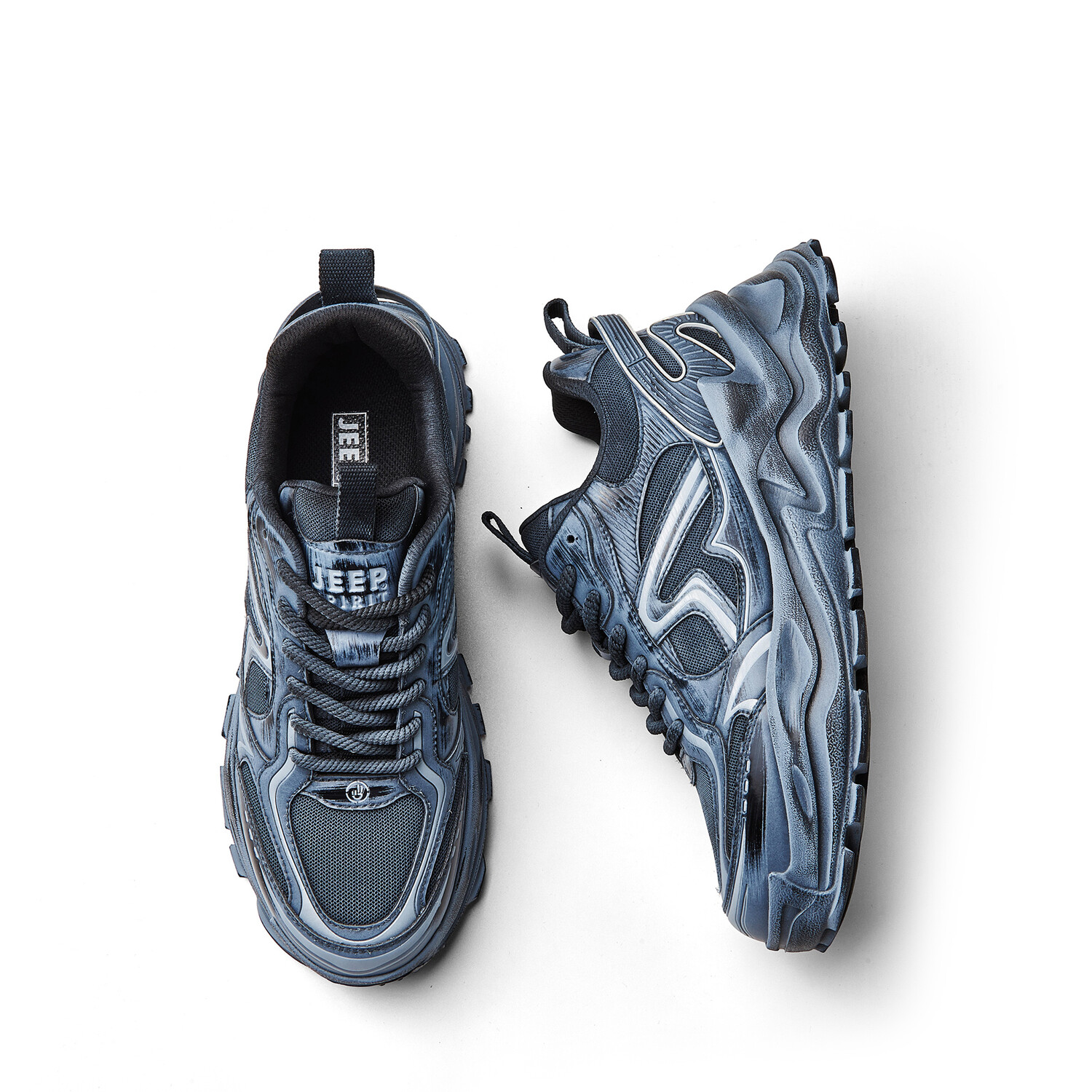 Кроссовки JEEP SPIRIT Chunky Sneakers Men Low-top Black/grey, серый
Кроссовки JEEP SPIRIT Chunky Sneakers Men Low-top Black/grey, серый