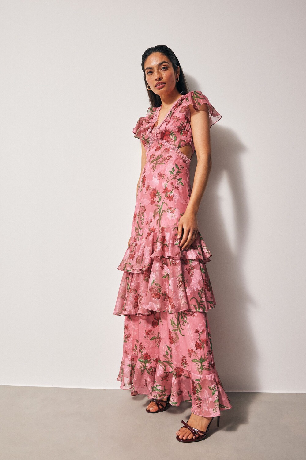 Платье макси с принтом и рюшами Anaya With Love, розовый
Платье макси с принтом и рюшами Anaya With Love, розовый