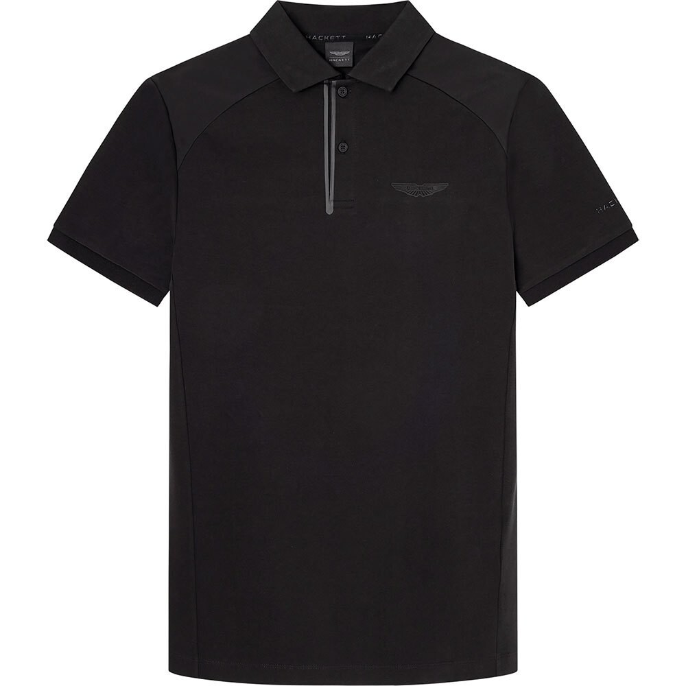 Поло Hackett HM563229, черный 
Поло Hackett HM563229, черный