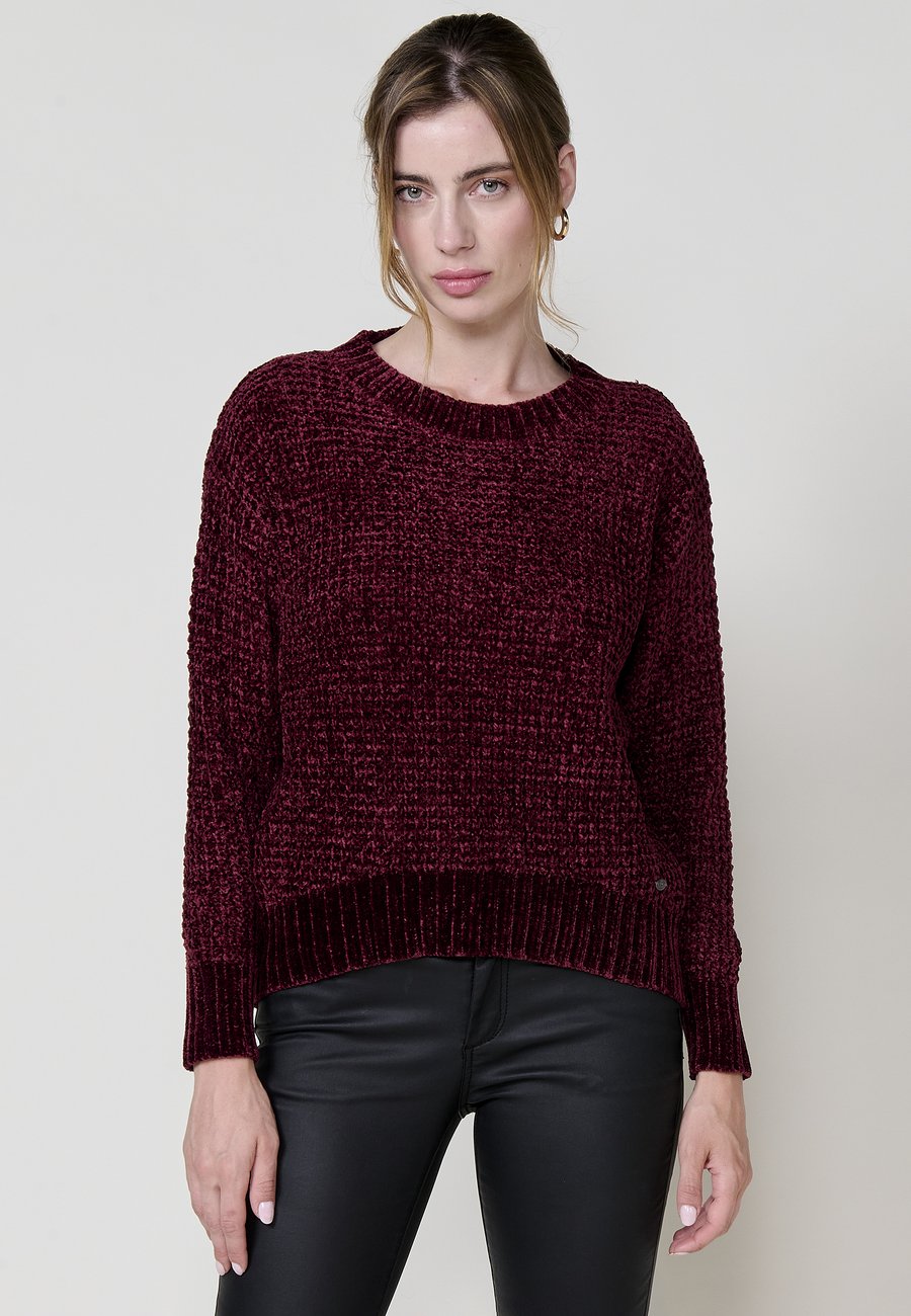 Джемпер Koroshi CHENILLE , Granate Maroon/Dark Red
Джемпер Koroshi CHENILLE , Granate Maroon/Dark Red