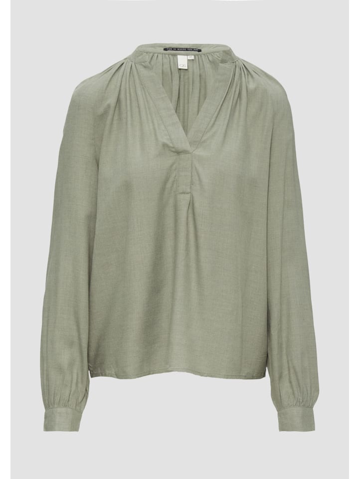 Блузка в цвете 7219_зеленый шалфей QS
Блузка в цвете 7219_зеленый шалфей QS