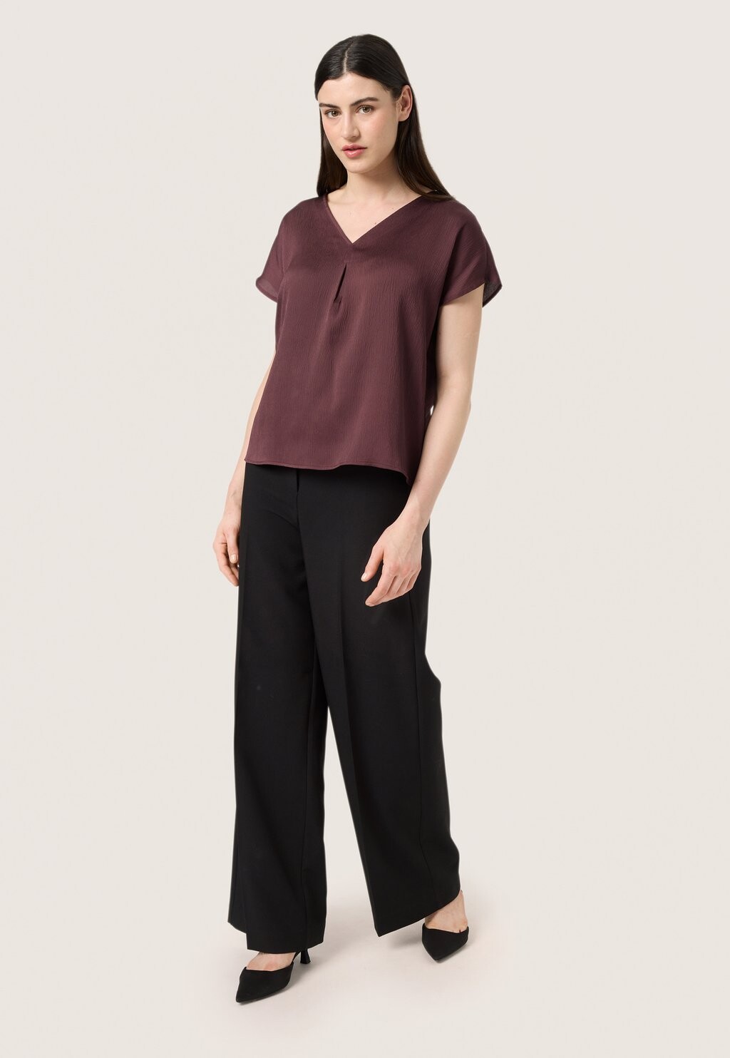 Блуза IOANA MARIJA Soaked in Luxury, бордовый
Блуза IOANA MARIJA Soaked in Luxury, бордовый