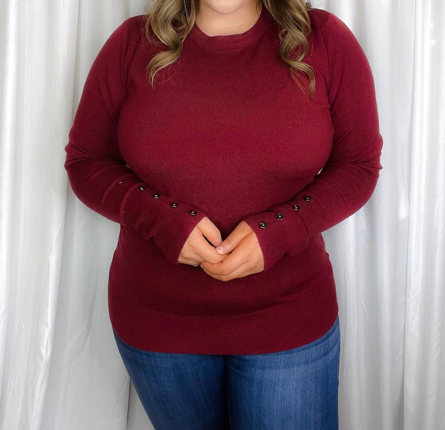 Топ Sweet & True в бордовом цвете STACCATO
Топ Sweet & True в бордовом цвете STACCATO