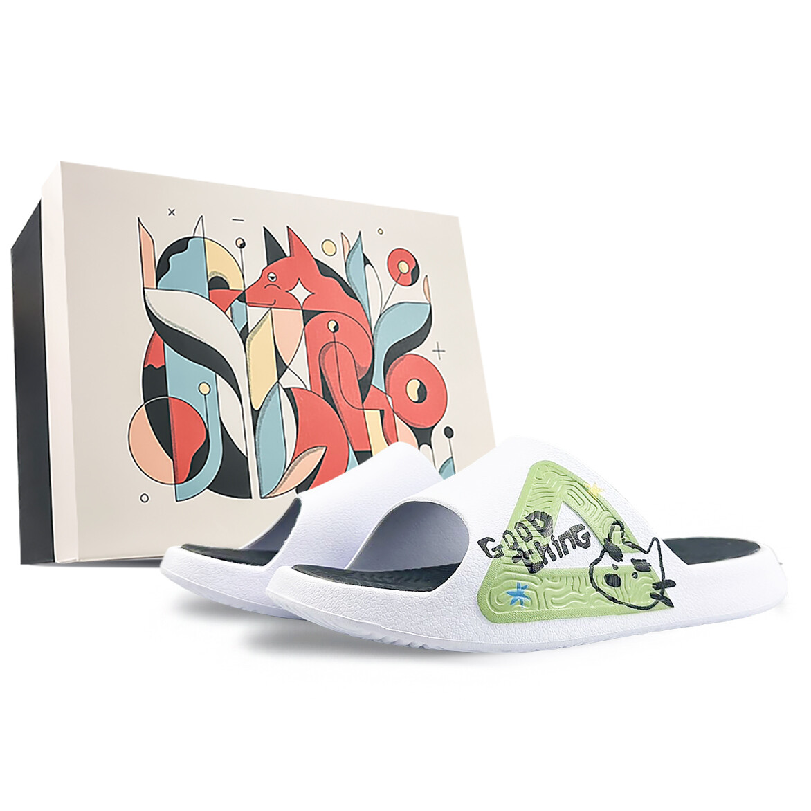 Статистика Сандалии Шлепанцы Мужские Зеленый/черный Peak
Статистика Сандалии Шлепанцы Мужские Зеленый/черный Peak