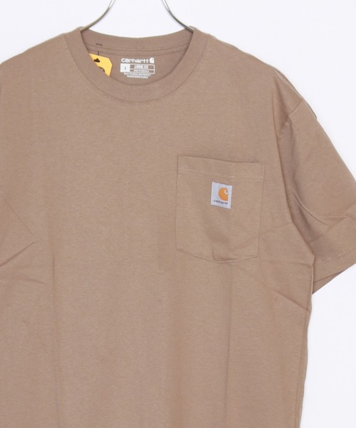 Футболка с коротким рукавом, карманом и нашивкой Carhartt, бежевый
Футболка с коротким рукавом, карманом и нашивкой Carhartt, бежевый