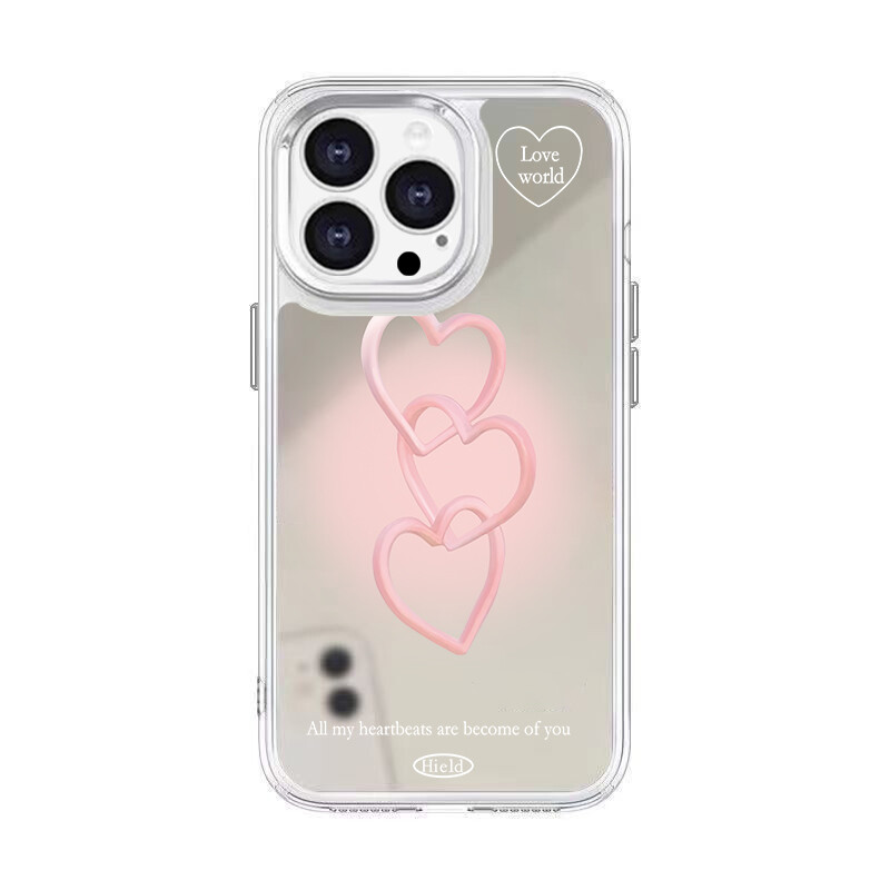 Чехол для телефона Victory Charge, Mirror shell-electroplated silver 0-TDL three hearts
Чехол для телефона Victory Charge, Mirror shell-electroplated silver 0-TDL three hearts