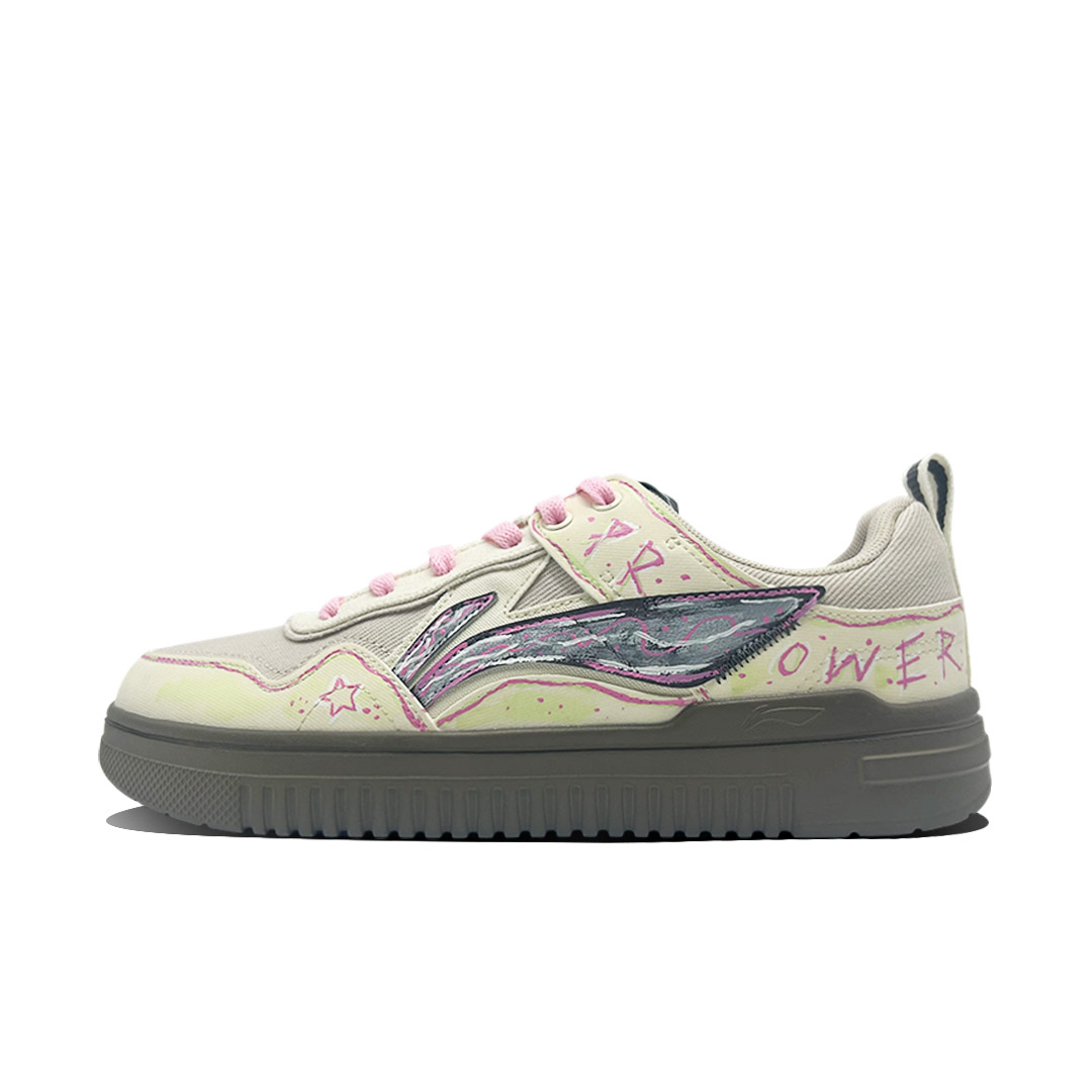 LINING Кроссовки для скейтбординга Qingyun, нескользящие, износостойкие, легкие, розовые
LINING Кроссовки для скейтбординга Qingyun, нескользящие, износостойкие, легкие, розовые