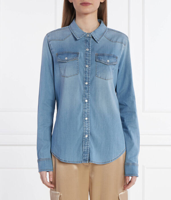 Рубашка джинсовая Guess Jeans Slim Fit, синий
Рубашка джинсовая Guess Jeans Slim Fit, синий