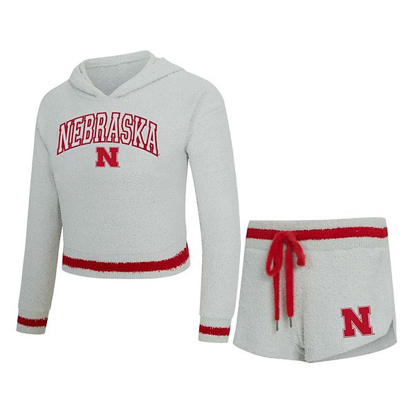 Женский худи с длинным рукавом и шорты Nebraska Huskers в сером и алом цветах Unbranded
Женский худи с длинным рукавом и шорты Nebraska Huskers в сером и алом цветах Unbranded