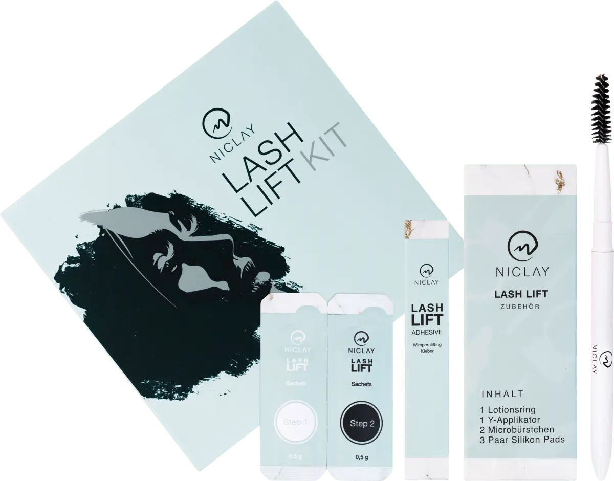 Wimpernlifting Set Lash Lift Home Kit 1 шт. NICLAY
Wimpernlifting Set Lash Lift Home Kit 1 шт. NICLAY