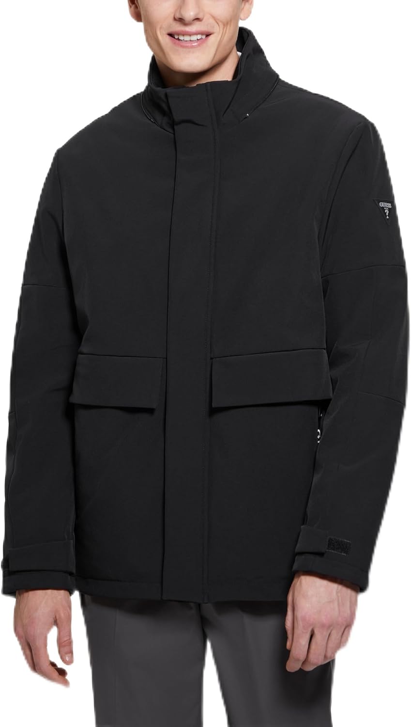 Мужская куртка-парка GUESS Miles с капюшоном, Jet Black
Мужская куртка-парка GUESS Miles с капюшоном, Jet Black