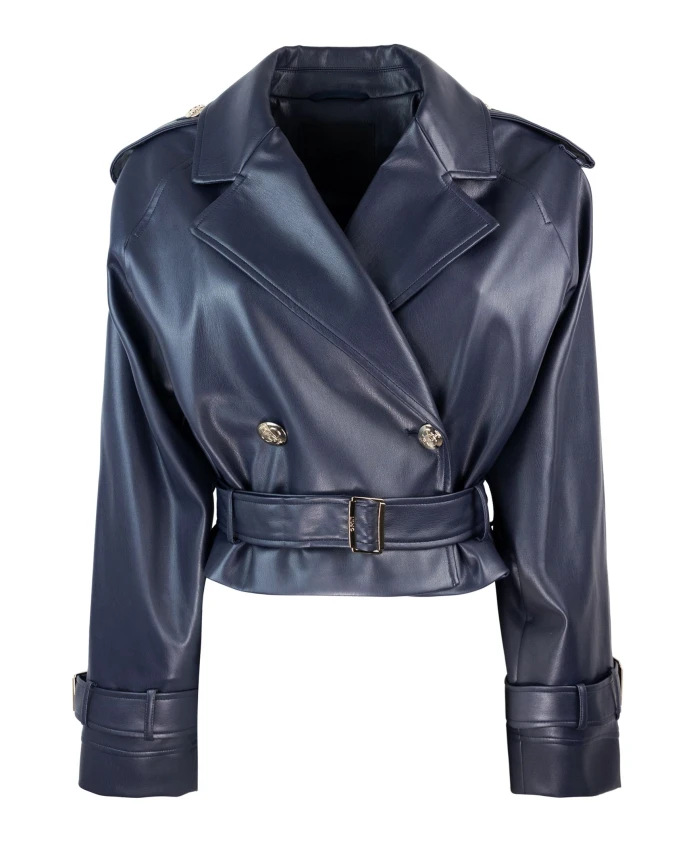 Двубортная байкерская куртка Liu Jo, синий
Двубортная байкерская куртка Liu Jo, синий