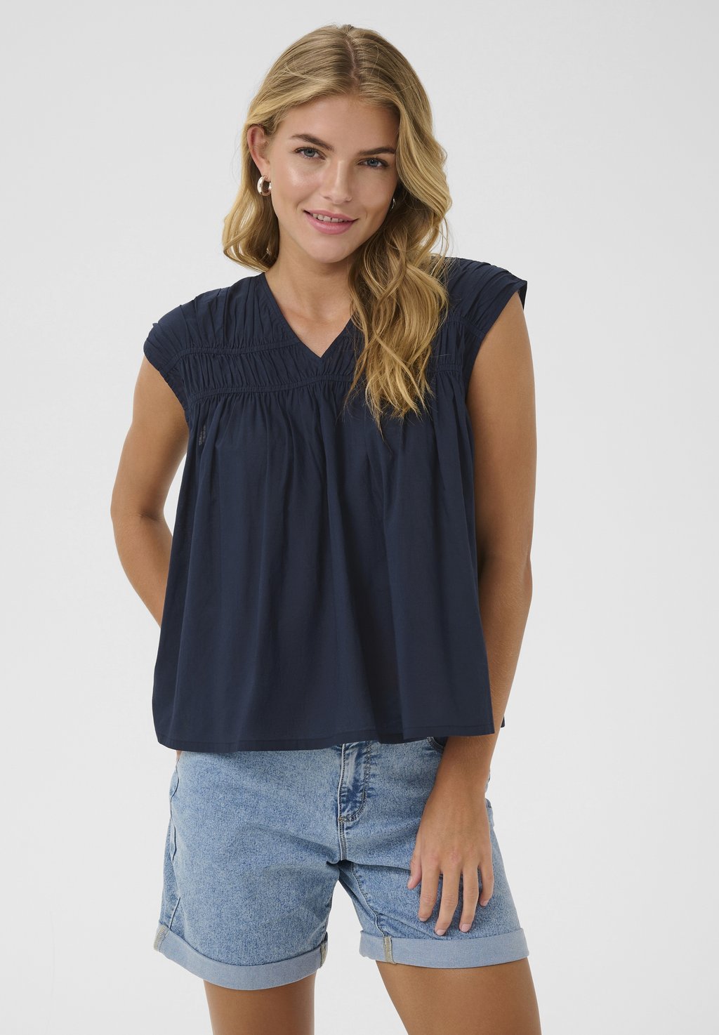 Блуза KATHUA Kaffe, темно-синий
Блуза KATHUA Kaffe, темно-синий