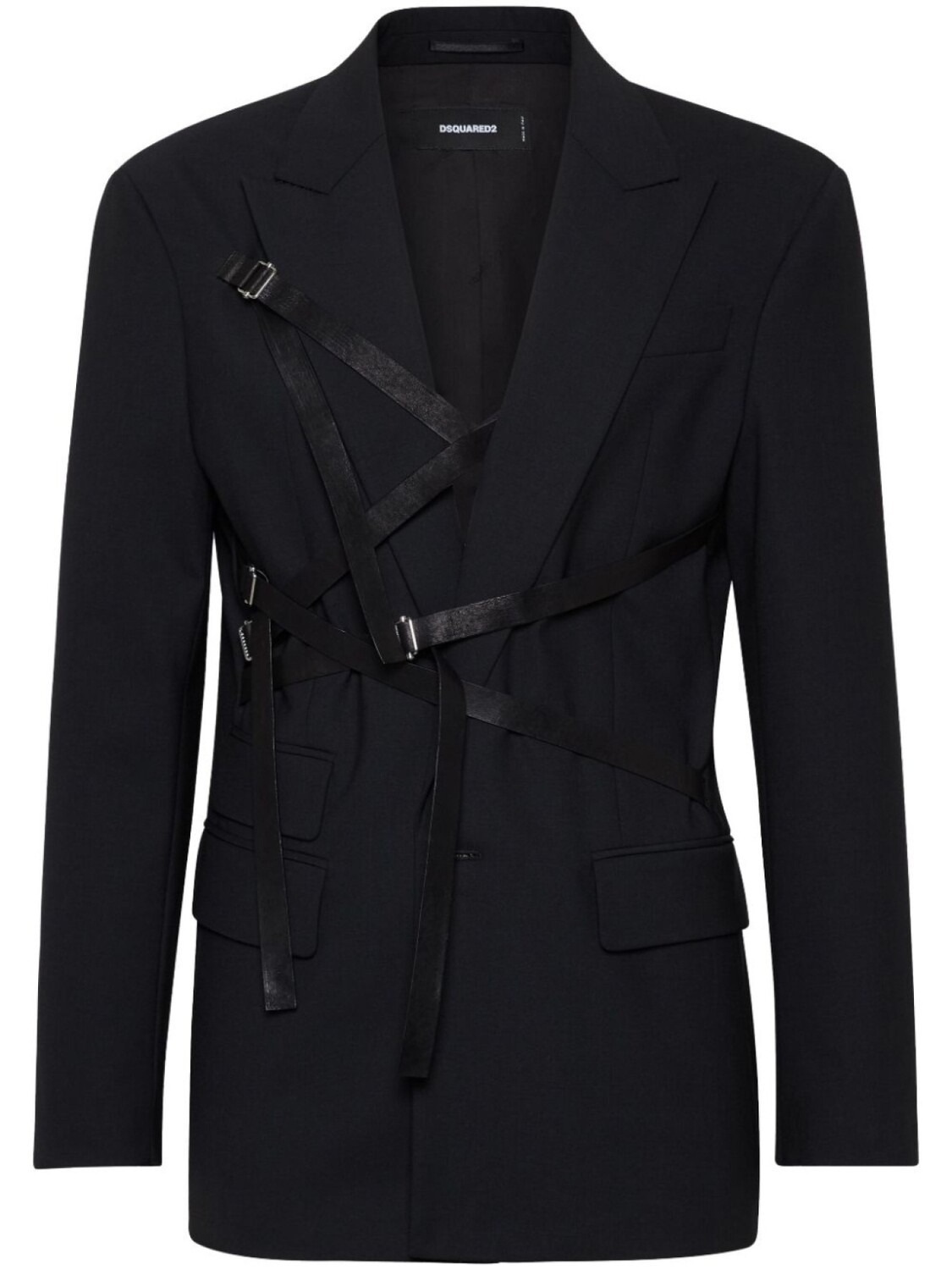 DSQUARED2 пиджак с пряжкой, черный
DSQUARED2 пиджак с пряжкой, черный