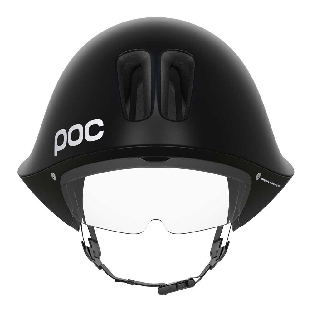 Велосипедный шлем POC Tempor time trial, черный
Велосипедный шлем POC Tempor time trial, черный