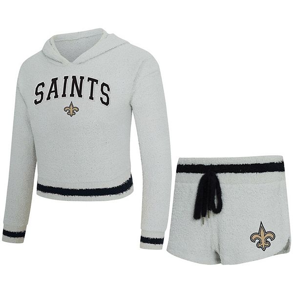 Женский комплект с капюшоном и шортами Concepts Sport серый New Orleans Saints Whitley Unbranded
Женский комплект с капюшоном и шортами Concepts Sport серый New Orleans Saints Whitley Unbranded