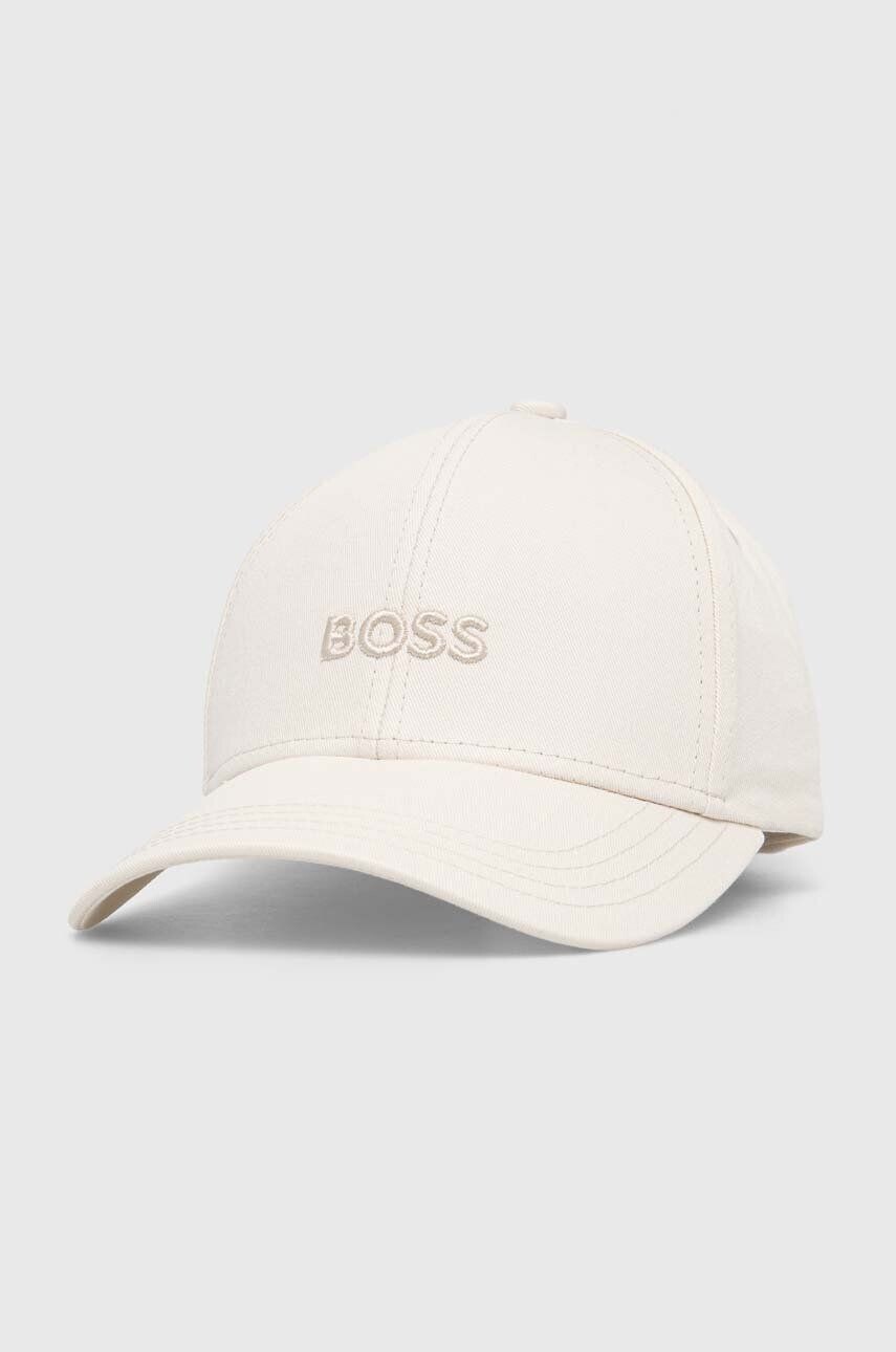 Бейсболка BOSS из хлопка, бежевый
Бейсболка BOSS из хлопка, бежевый