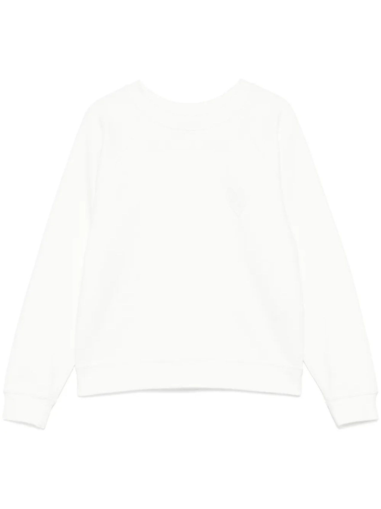 Forte Forte толстовка с нашивкой-логотипом, белый 
Forte Forte толстовка с нашивкой-логотипом, белый