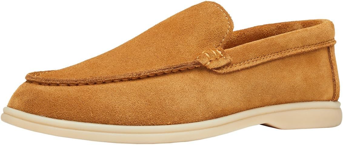 Мужские замшевые лоферы Santimon на шнуровке, повседневная обувь- мягкие гибкие мокасины с нескользящей подошвой, легкие и удобные повседневные прогулочные туфли, Tan
Мужские замшевые лоферы Santimon на шнуровке, повседневная обувь- мягкие гибкие мокасины с нескользящей подошвой, легкие и удобные повседневные прогулочные туфли, Tan