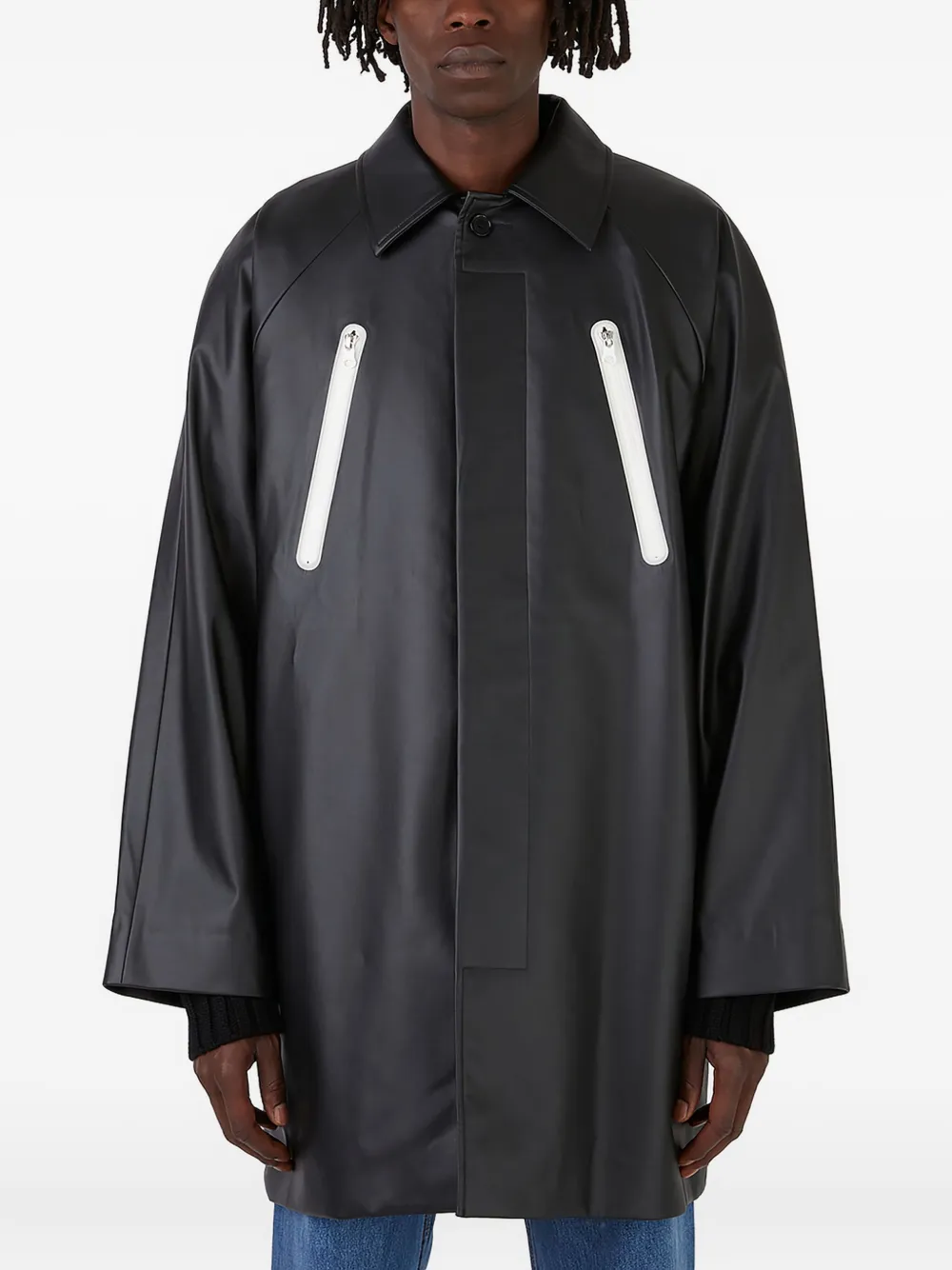 Пальто на молнии с рукавами реглан Wynn Hamlyn, черный
Пальто на молнии с рукавами реглан Wynn Hamlyn, черный