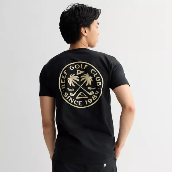 Мужская графическая футболка Reef, черный
Мужская графическая футболка Reef, черный