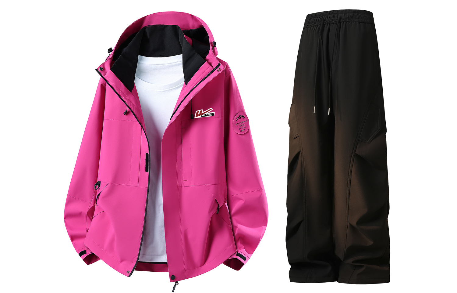 Ветровка Unisex WARRIOR, electric розовый+черный (2 pack diy badge)
Ветровка Unisex WARRIOR, electric розовый+черный (2 pack diy badge)