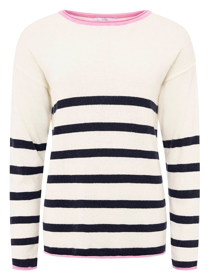 Пуловер Zwillingsherz, цвет creme/dunkelblau
Пуловер Zwillingsherz, цвет creme/dunkelblau