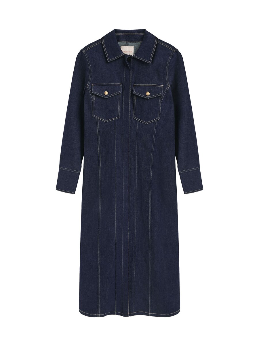 Платье-рубашка Polo Club, Blue Denim
Платье-рубашка Polo Club, Blue Denim