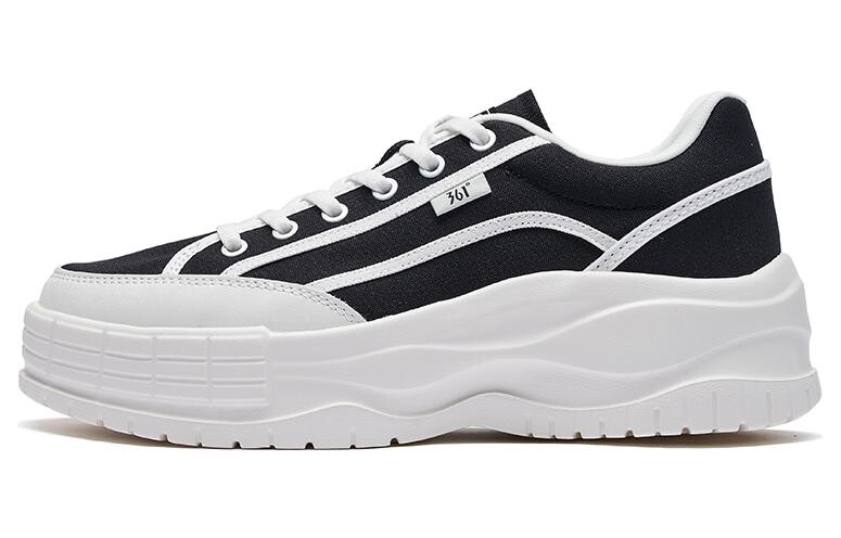 Кеды, скейтборд обувь женская низкая черный/белый 361°
Кеды, скейтборд обувь женская низкая черный/белый 361°