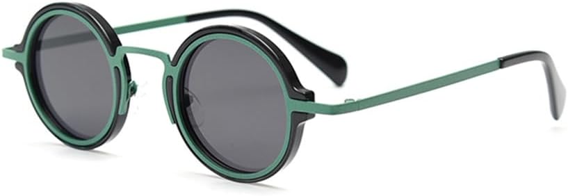 Поляризованные солнцезащитные очки в стиле ретро для женщин, панк-стиль, металлические круглые солнцезащитные очки, винтажные мужские очки с леопардовым принтом, зеленые, UV400 VFDHN, Green Black Gray
Поляризованные солнцезащитные очки в стиле ретро для женщин, панк-стиль, металлические круглые солнцезащитные очки, винтажные мужские очки с леопардовым принтом, зеленые, UV400 VFDHN, Green Black Gray