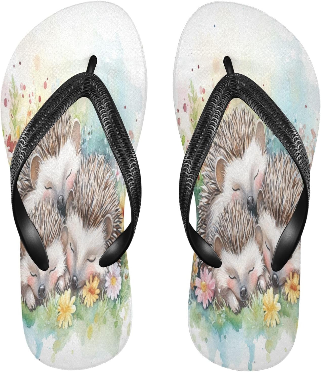 Вьетнамки с изображением ежика и цветов, белые пляжные шлепанцы, резиновые нескользящие летние тапочки для мужчин и женщин, для прогулок Sinestour
Вьетнамки с изображением ежика и цветов, белые пляжные шлепанцы, резиновые нескользящие летние тапочки для мужчин и женщин, для прогулок Sinestour