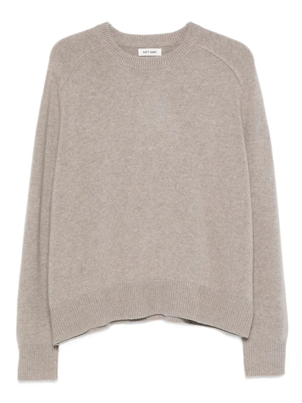 Джемпер в рубчик с круглым вырезом в стиле бойфренд Soft Goat, серый
Джемпер в рубчик с круглым вырезом в стиле бойфренд Soft Goat, серый