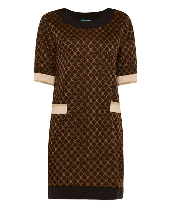 Современное платье с графическим принтом для женщин Tooche, коричневый
Современное платье с графическим принтом для женщин Tooche, коричневый