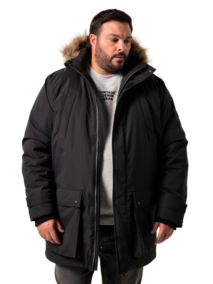 Men Plus Парка черного цвета
Men Plus Парка черного цвета