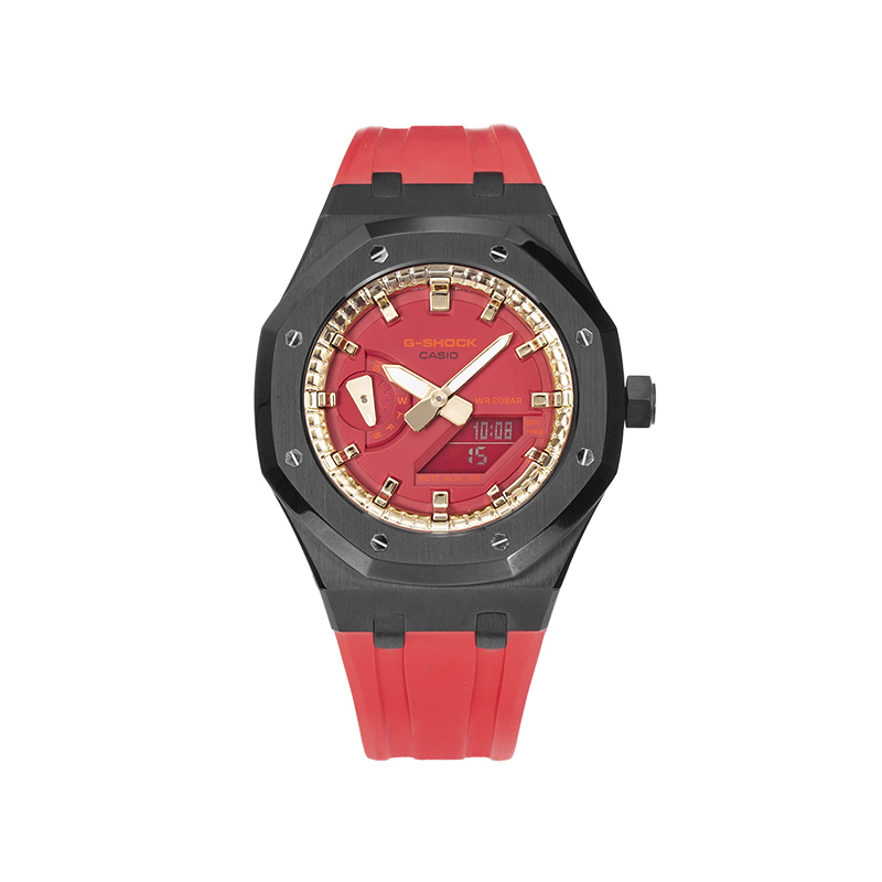 CASIO Часы Unisex Liquid Crystal/Analog Dual Display Series 44.5mm Red Watch, Classic Black Red
CASIO Часы Unisex Liquid Crystal/Analog Dual Display Series 44.5mm Red Watch, Classic Black Red