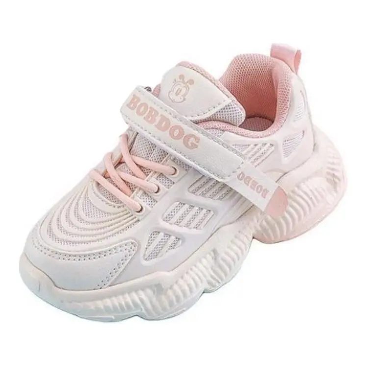 BOBDOG Детские кроссовки с низким верхом, устойчивые к истиранию, белые, розовые
BOBDOG Детские кроссовки с низким верхом, устойчивые к истиранию, белые, розовые