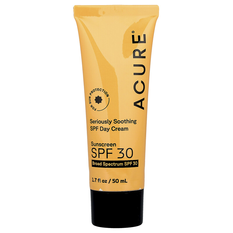 ACURE, Успокаивающий дневной крем с SPF, SPF 30, 50 мл (1,7 жидк. Унции)
ACURE, Успокаивающий дневной крем с SPF, SPF 30, 50 мл (1,7 жидк. Унции)