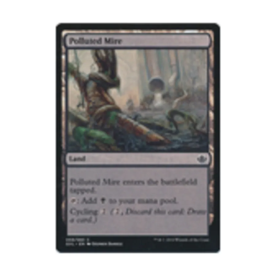 CCG Загрязненная трясина (С), MTG - Duel Decks - Anthology
CCG Загрязненная трясина (С), MTG - Duel Decks - Anthology