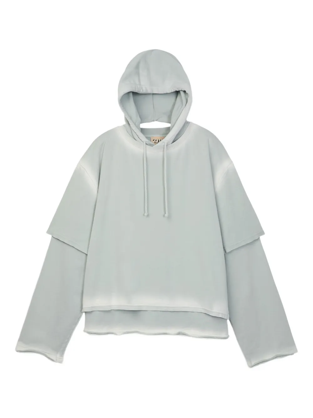 Многослойное худи CamperLab, серый 
Многослойное худи CamperLab, серый