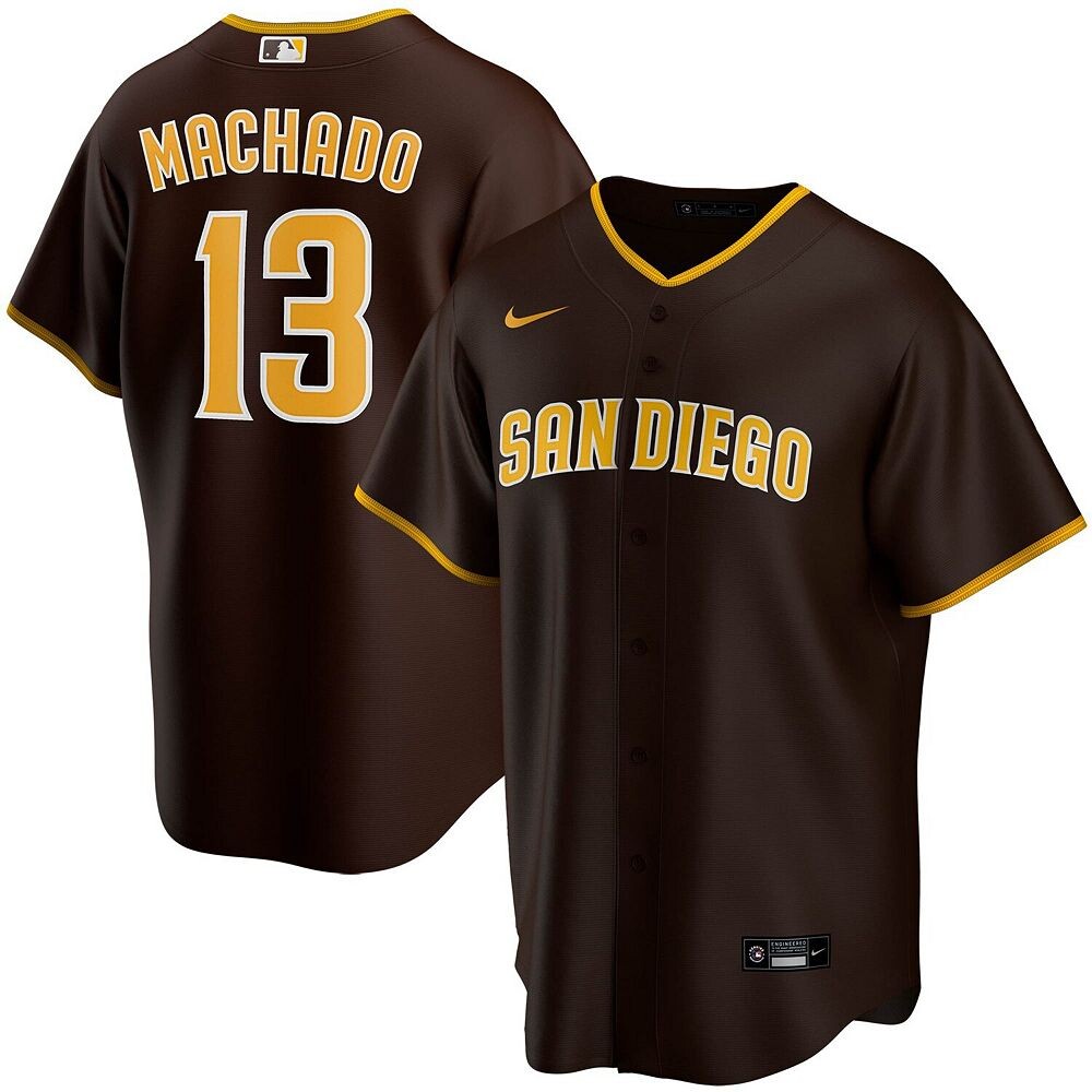 Мужская футболка Nike Manny Machado Brown San Diego Padres Alternate Replica Player, цвет Pad Brown
Мужская футболка Nike Manny Machado Brown San Diego Padres Alternate Replica Player, цвет Pad Brown