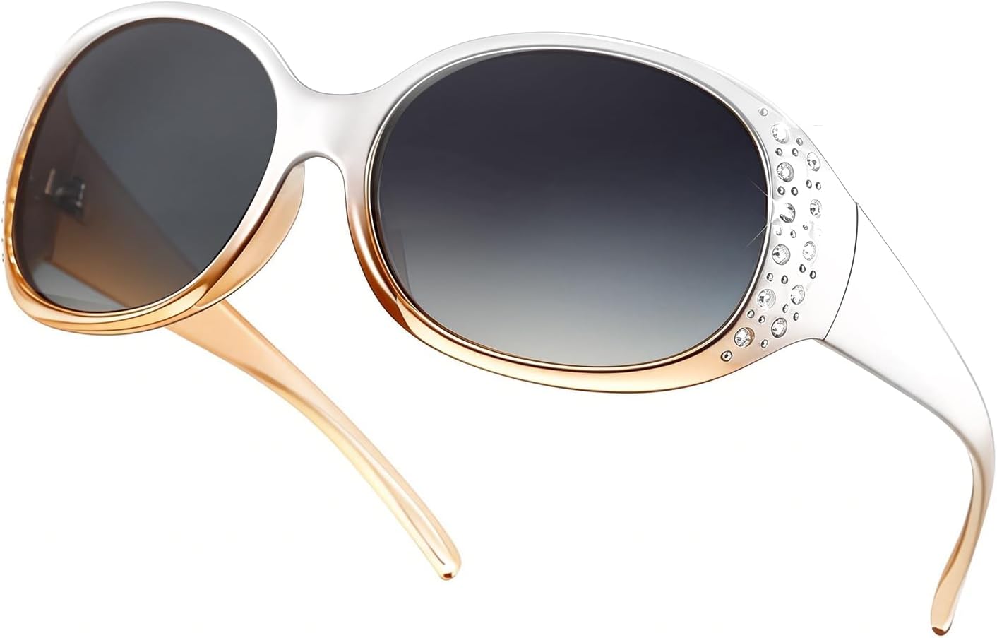 Женские поляризованные солнцезащитные очки LVIOE, солнцезащитные очки с оправой, украшенные стразами, с линзами, защищающими от УФ-излучения, LS008, A11 Brown Gradient White Wrap Around Frame/Polarized Gray Lens
Женские поляризованные солнцезащитные очки LVIOE, солнцезащитные очки с оправой, украшенные стразами, с линзами, защищающими от УФ-излучения, LS008, A11 Brown Gradient White Wrap Around Frame/Polarized Gray Lens