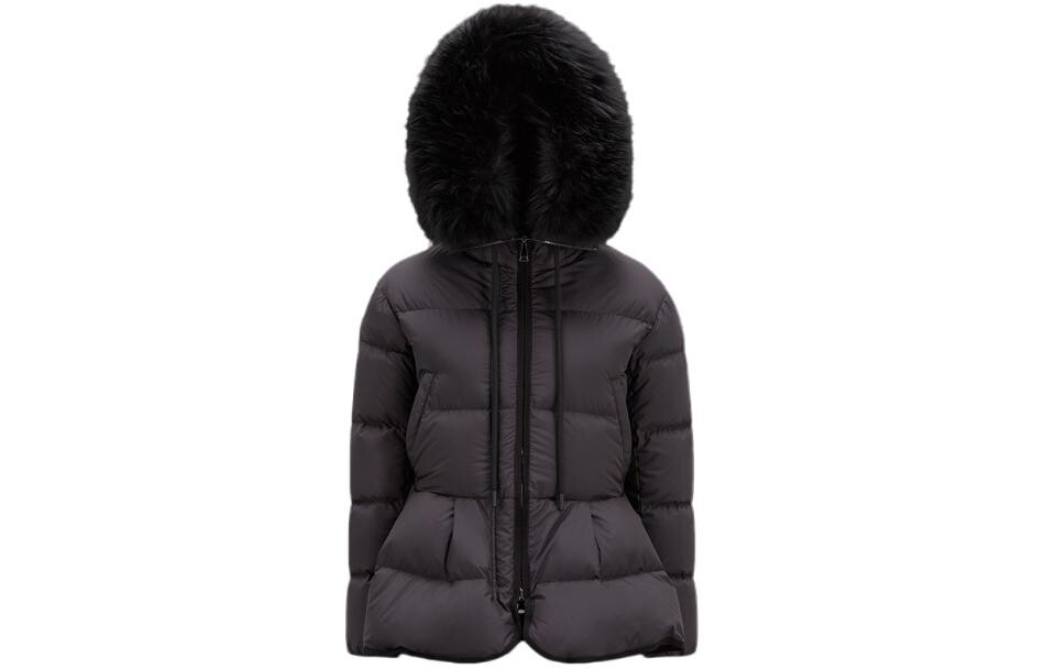Пуховик женский черный Moncler 
Пуховик женский черный Moncler