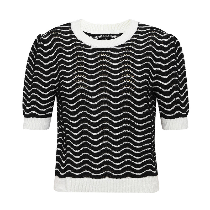 Вязаная женская кофта Deep Breath с круглым вырезом и волнистой текстурой, розовый
Вязаная женская кофта Deep Breath с круглым вырезом и волнистой текстурой, розовый