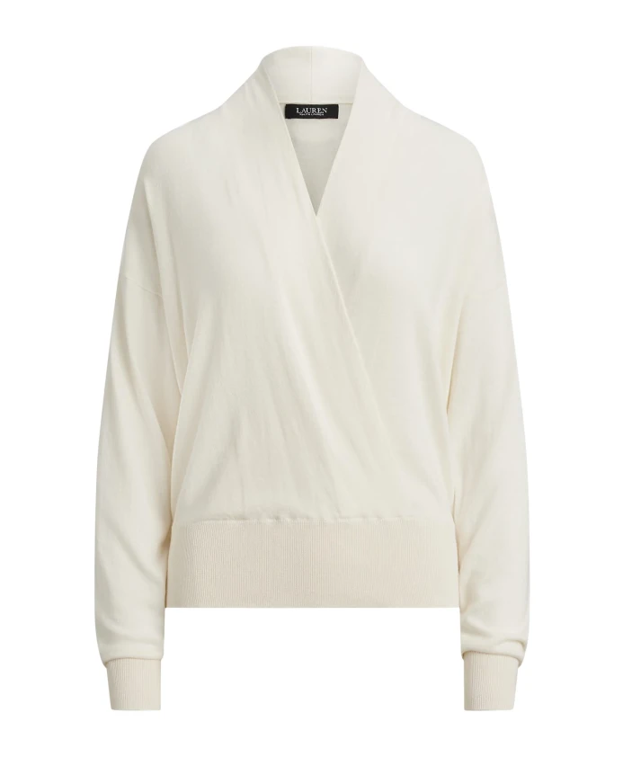 Свитер с длинными рукавами Вакира Ralph Lauren, белый
Свитер с длинными рукавами Вакира Ralph Lauren, белый