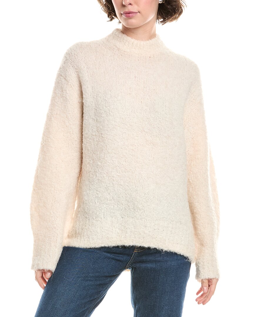 Мадвелл Веста Букле объемный свитер из смеси шерсти и альпаки Madewell, белый
Мадвелл Веста Букле объемный свитер из смеси шерсти и альпаки Madewell, белый