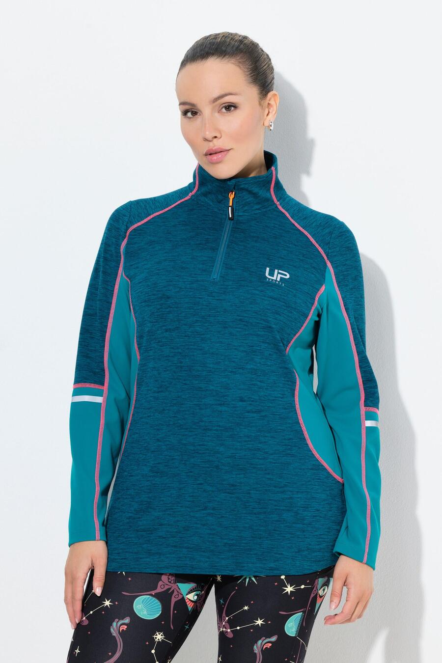 ULLA POPKEN Женская функциональная рубашка с застежкой-стойкой и длинным рукавом.
ULLA POPKEN Женская функциональная рубашка с застежкой-стойкой и длинным рукавом.