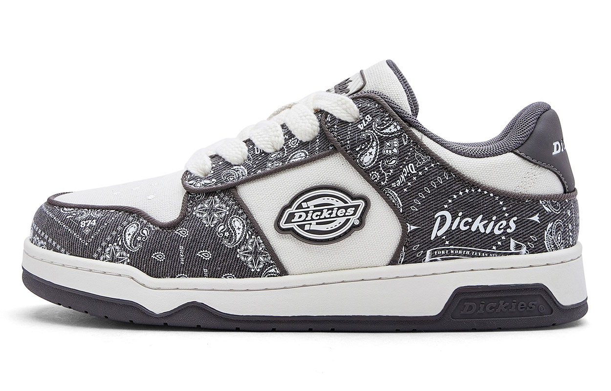 Dickies Низкие мужские кроссовки для скейтбординга, темно-серые, белые
Dickies Низкие мужские кроссовки для скейтбординга, темно-серые, белые