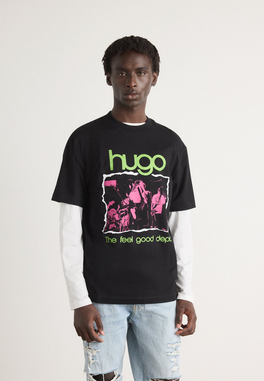 Футболка с принтом NOPIX HUGO, черный
Футболка с принтом NOPIX HUGO, черный